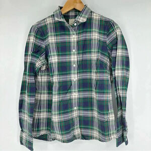 J. Crew plaid button down shirt